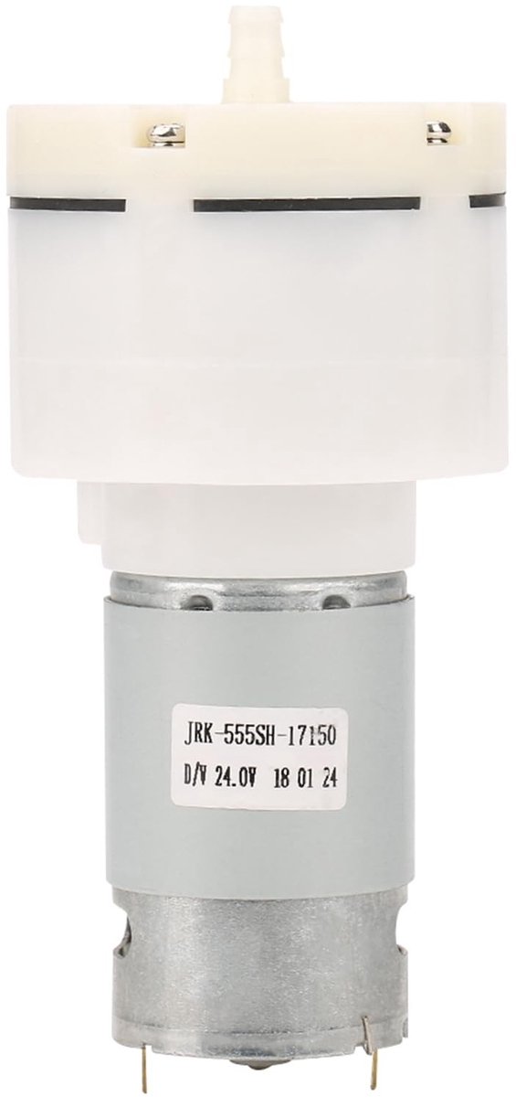 Dailygoody - Mini Vacuum Pomp - 24V Stille Pomp - Efficiënte Zuigkracht - Voor Diverse Toepassingen en Klussen - Ideaal voor Modelbouw - Compact en Li.