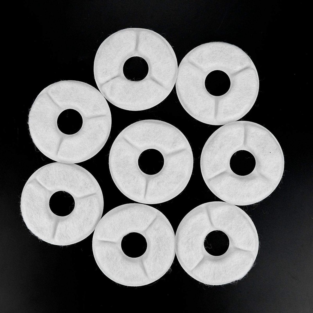Dailygoods - Dailygoody - Dogness Waterfonteinfilter - Actieve Koolfilters - Vervanging voor Honden en Katten - 8 Stuks - Duurzaam en Effectief - Geschikt voor Wat