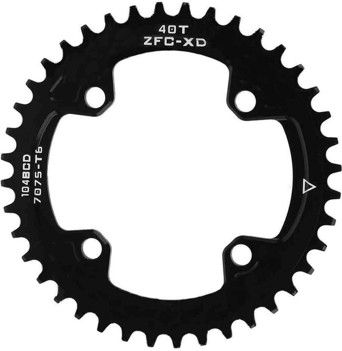 Dailygoods - Dailygoody - Fiets Kettingblad - Enkele Ketting Ring - Hoogwaardig Aluminium - 40T 42T - Compatibel met Shimano - Voor AM/XC Fiets
