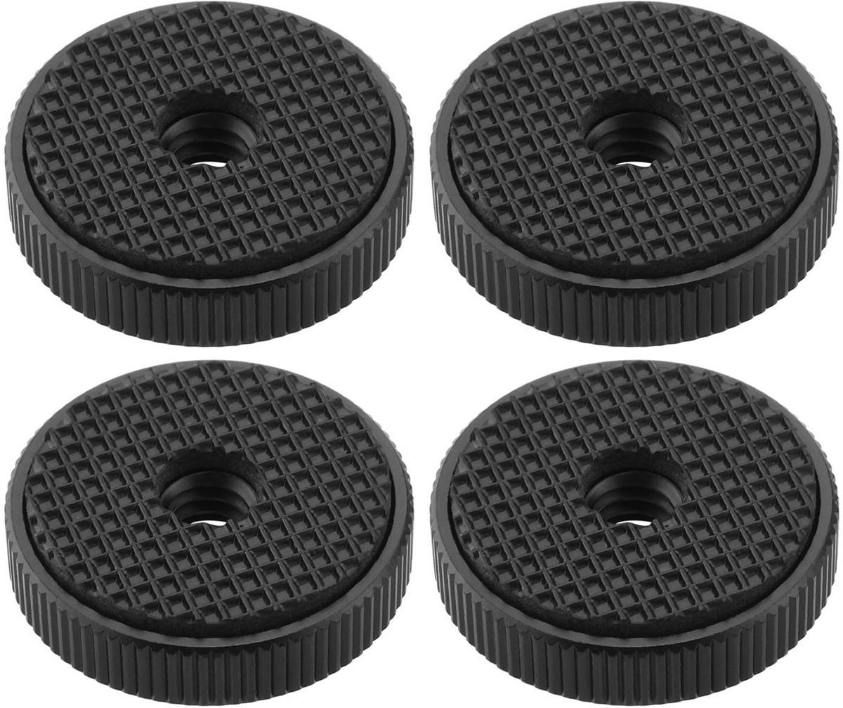 Dailygoody - Camera Lock Moer Adapter - Duim Wiel - Aluminiumlegering - 1/4 Inch - Perfect voor Statief en Microfoon - 4 Stuks