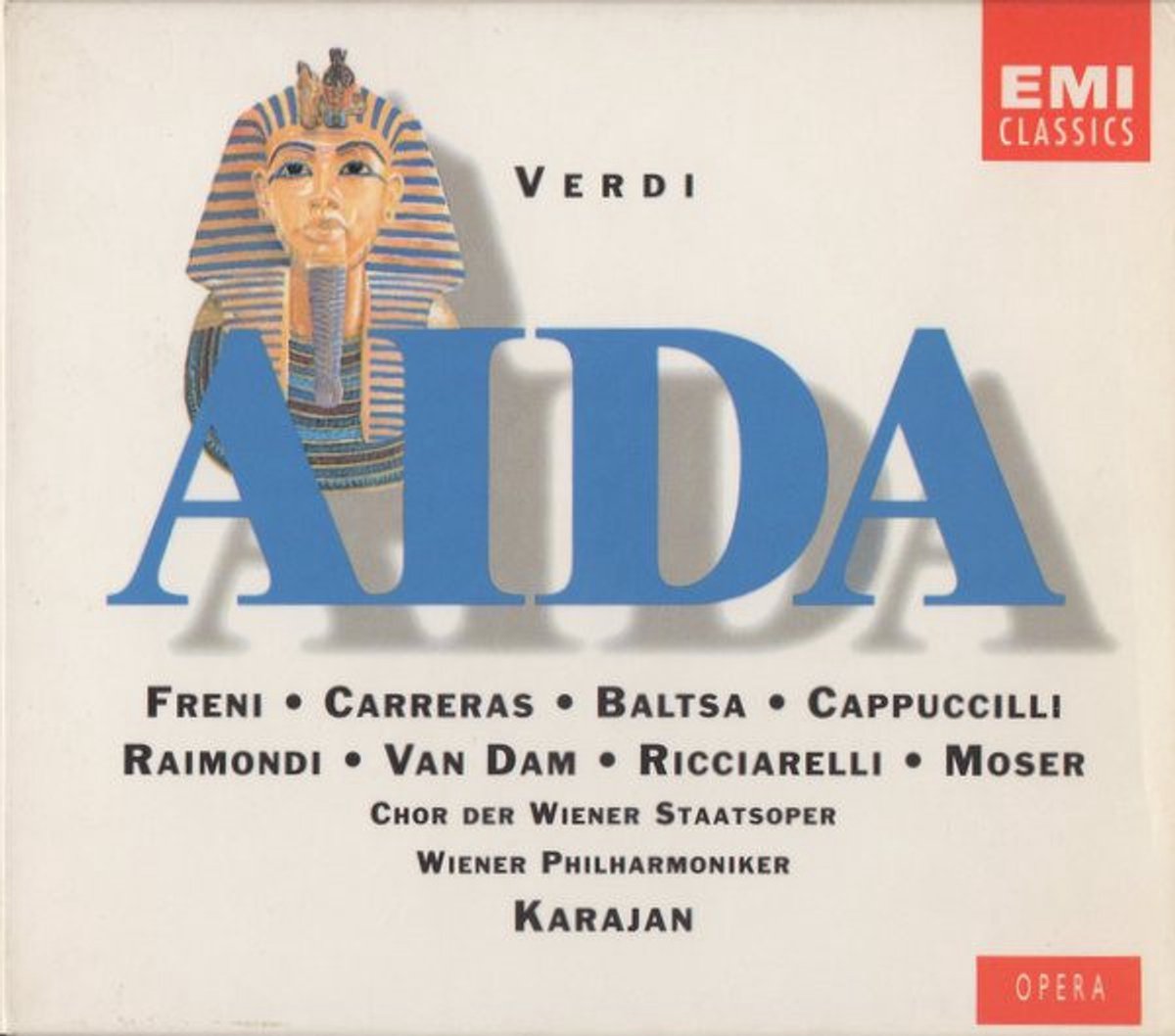 Verdi: Aida / Karajan, Freni, Carreras, Baltsa, Cappuccilli