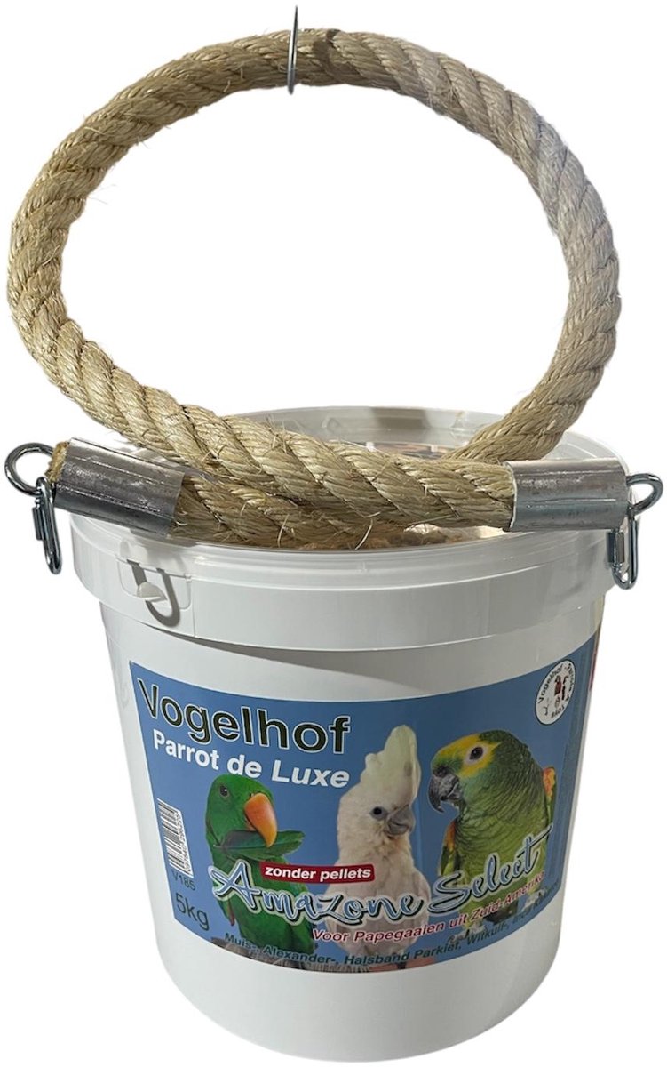 amazone select 5 kg zonder pellets en sisal touw 1 meter 25 mm dikte