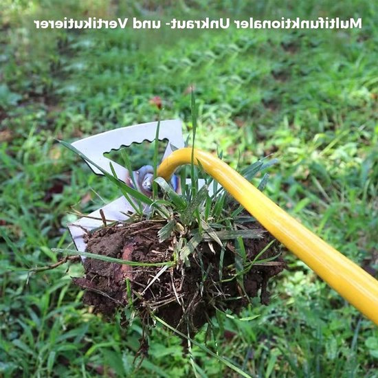 Onkruidstekers - Tuingereedschap - 2-In-1 Handmatig Onkruidverwijderings En Voegschraper Van Roestvrij Staal - 11 Tanden - Voor Distels En Ander Veelvoorkomend Onkruid Uit Uw Tuin Verwijderen van Merkloos	 — afbeelding 5
