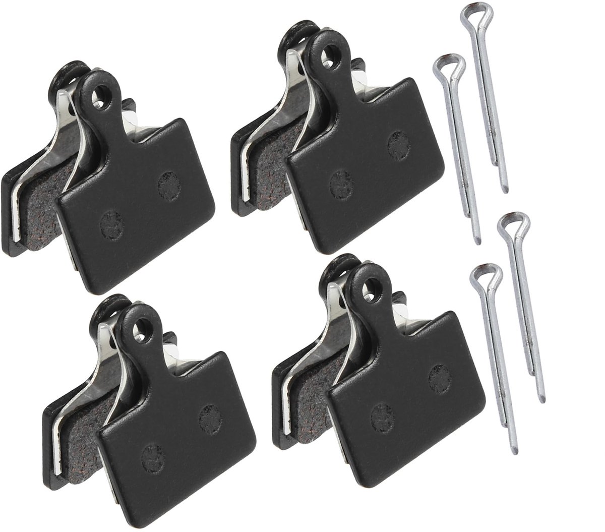 Dailygoods - Remblokken voor Fiets met Gedeelde Pen, 4 Paar