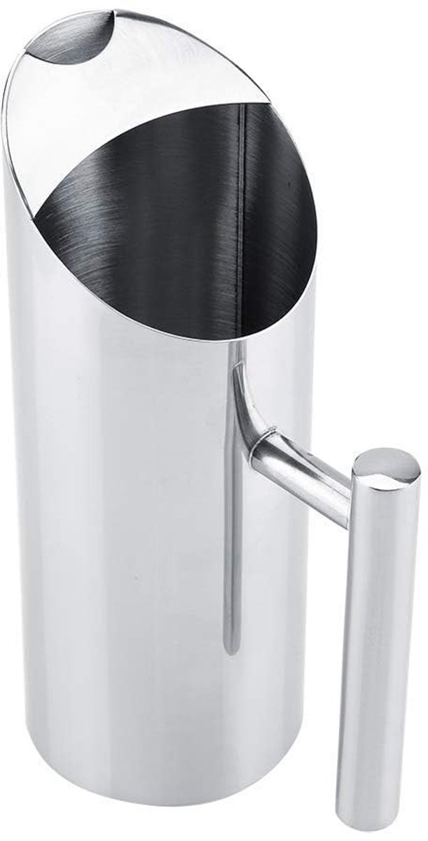 Dailygoods - Dailygoody - Roestvrijstalen waterkan - Grote capaciteit - Elegante drinkkan - 2 liter - Koude dranken - Ideaal voor thuis en hotel