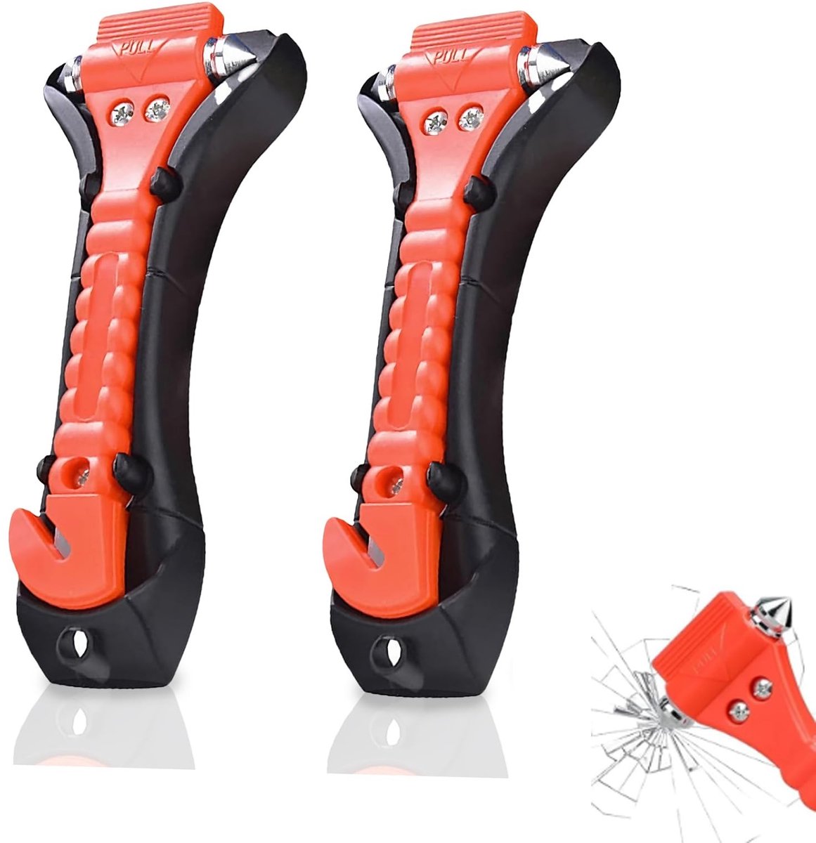 Dailygoods - Dailygoody - Autoveiligheidshamer - Noodhamer en Snijmes - Duurzaam en Stevig - Raambreker - Veiligheid voor in de Auto en Trein