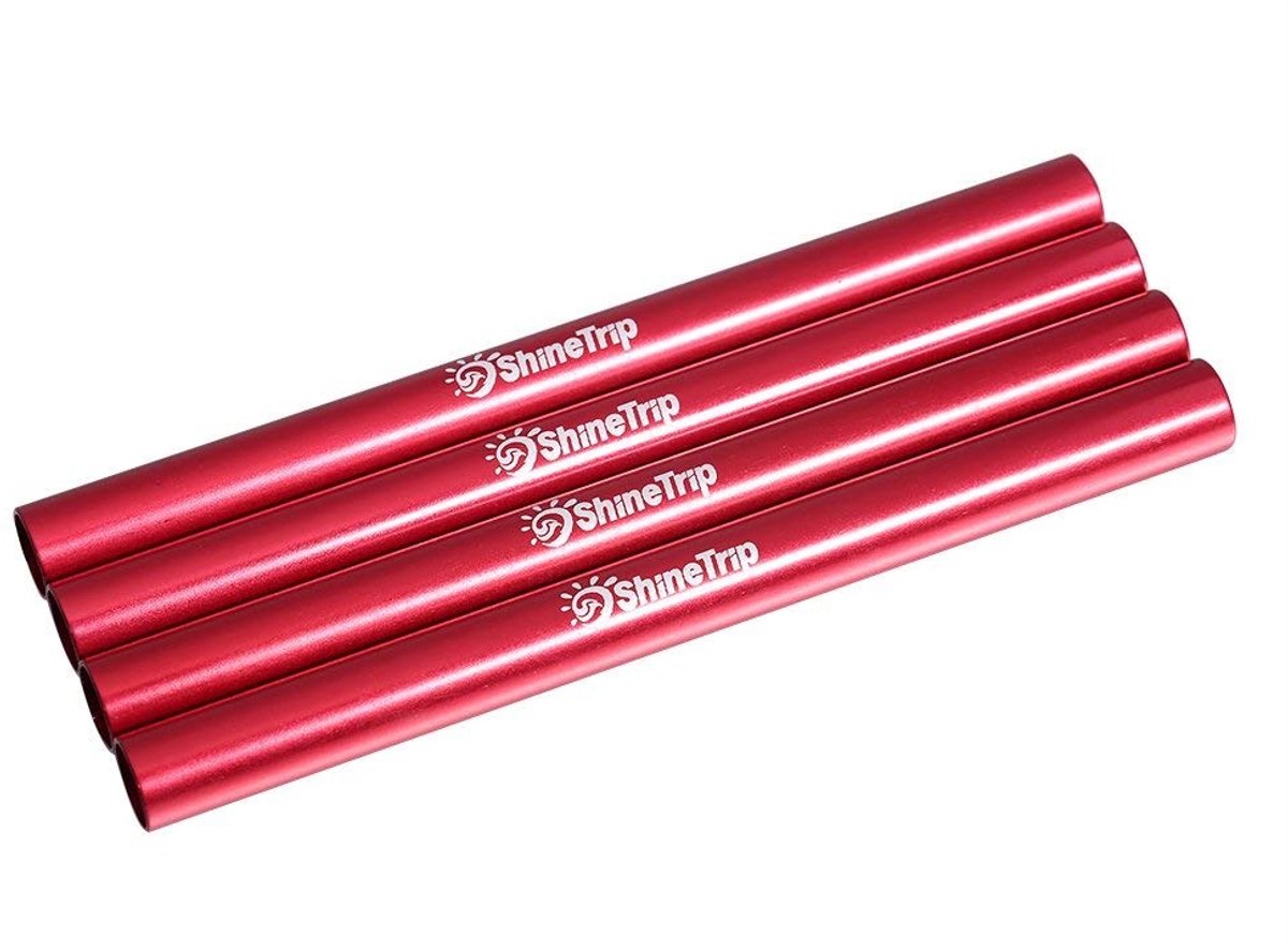 Dailygoody - Tentstokken Set - Aluminium Campingstokken - Duurzaam en Corrosiebestendig - Geschikt voor Awnings en Hammocks - Lichtgewicht en Ruimtebe