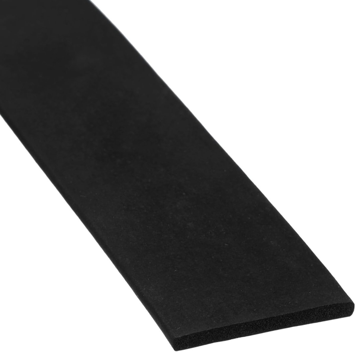 Dailygoody - Schuimrubberen Afdichtingstape - Duurzame Isolatie - 30 mm x 3 mm x 1,5 m - Zwart - Geluidsisolatie - Ideaal voor Deuren en Ramen