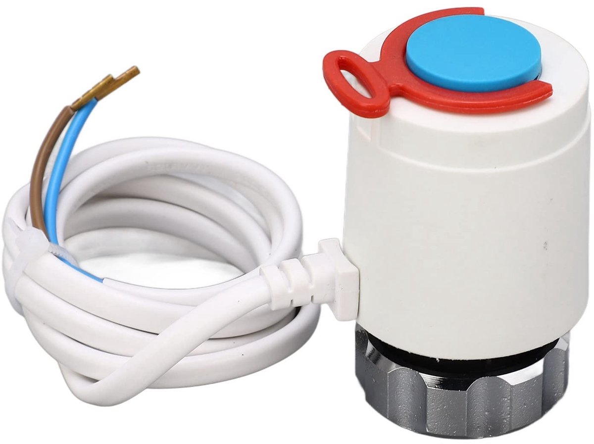 Dailygoods - Thermostatische Radiatorkraan met Elektrische Aandrijving