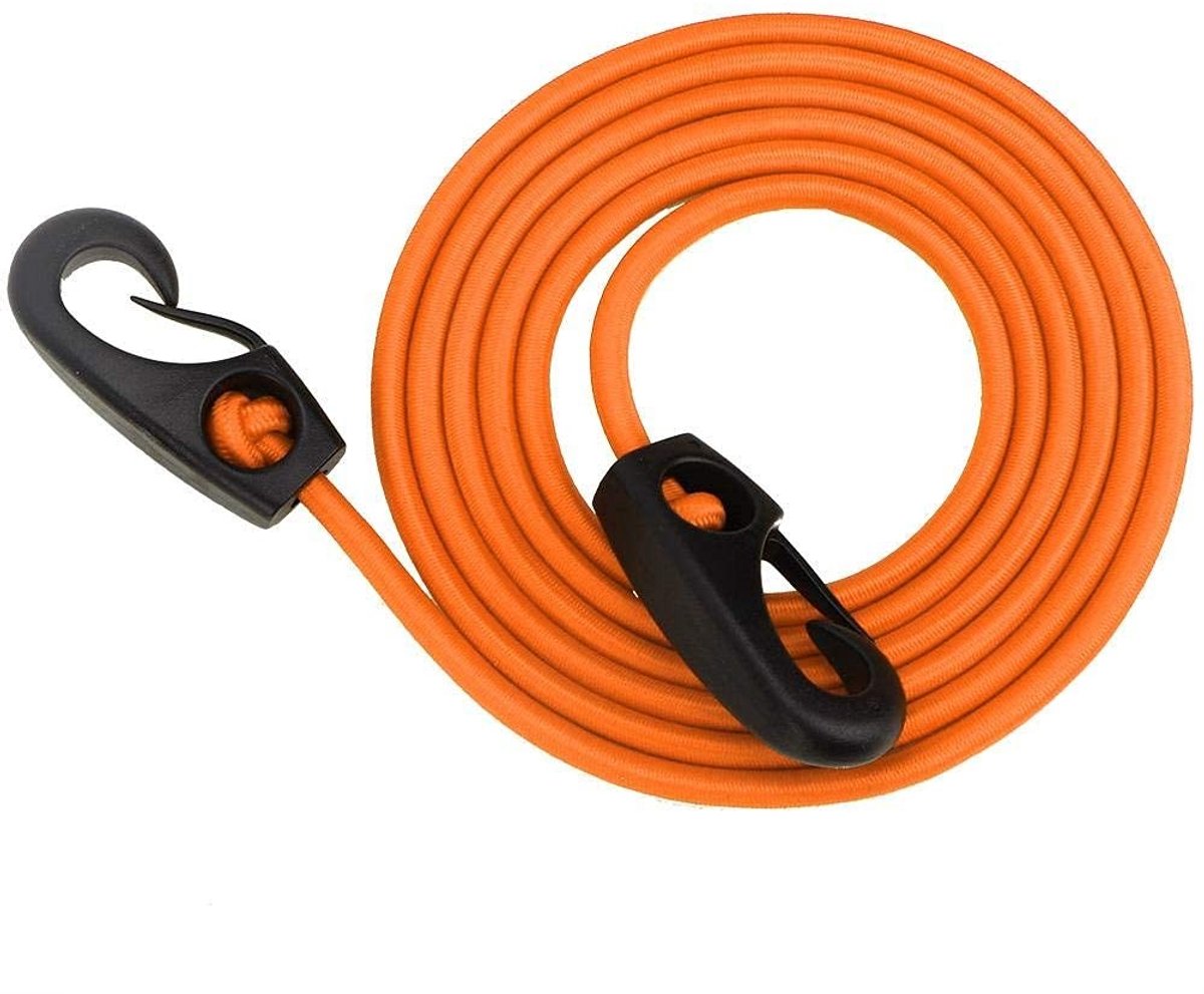 Dailygoods - Dailygoody - Elastisch Nylon Sleeptouw - Voor Kano en Kajak - Duurzaam en Sterk - Kleurkeuze - 189 cm - Ideaal voor Watersport - Flexibel en Handig