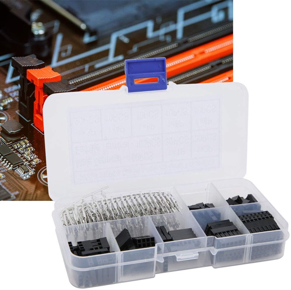 Dailygoods - Dailygoody - Jumper Draad Connector Kit - 310 Stuks - Diverse Behuizing - 2.54mm - Voor Prototyping - Geschikt voor Elektronische Projecten