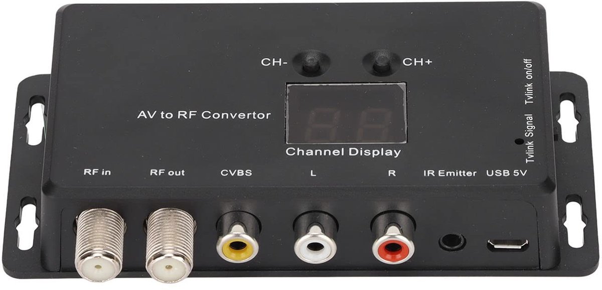 Dailygoods - Dailygoody - UHF Modulator - TV LINK Modulator voor PAL NTSC AV naar RF Distributie