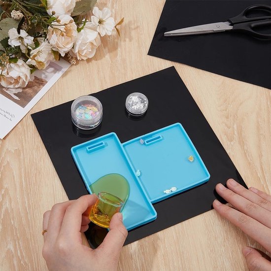 Set van 3 Zwarte Siliconen Rubber Matten 20 x 20 cm - Hoge Temperatuurweerstand voor DIY Projecten, Sealing Materialen en Isolatie Pads - 1mm Dikte — afbeelding 2