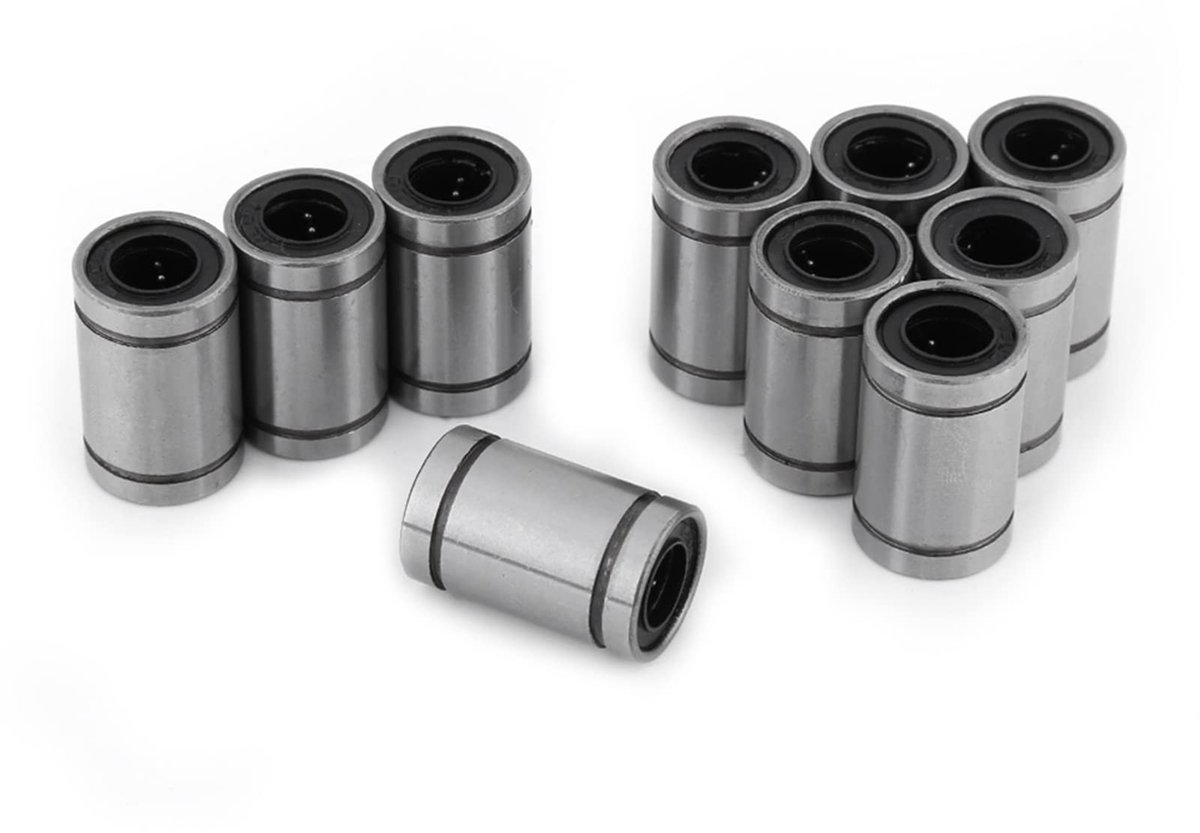 Dailygoods - 10 Stuks LM8UU Lineaire Kogellagers voor 3D Printers en CNC