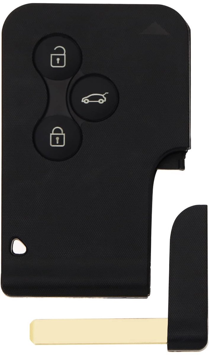 Dailygoods - 3 Knoppen Auto Afstandsbediening Sleutelhanger Hoesje
