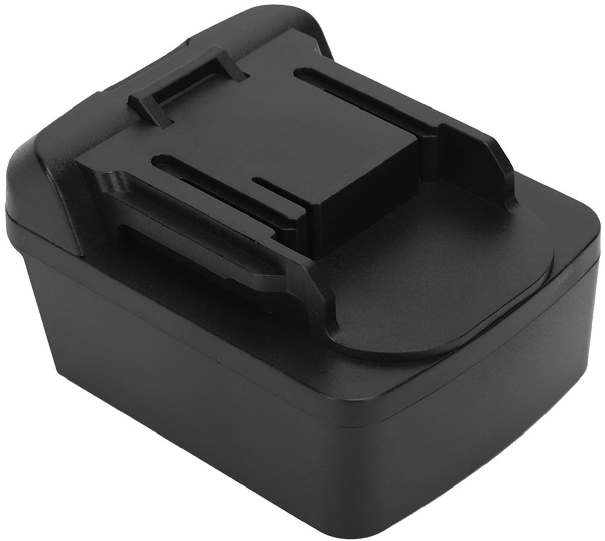Dailygoods - Dailygoody - Batterijadapter - Milwaukee M18 - Slijtvast - Zwart - Converteren naar 18V - Li-Ion batterij - Geschikt voor BL1830 BL1840 BL1850 BL1860