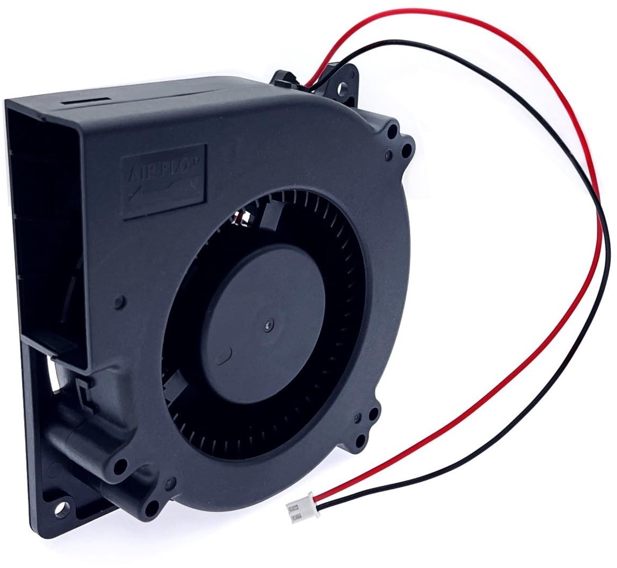 Dailygoods - Dailygoody - DC-koelventilator - borstelloze ventilator - eenvoudig te installeren - 12 V - krachtige afzuiging - ideaal voor barbecue en doe-het-zelf