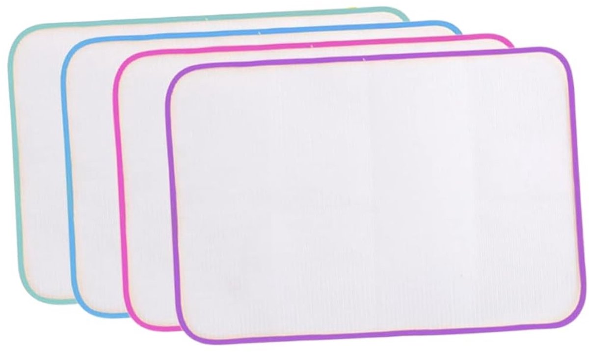 Dailygoods - Dailygoody - Strijkdoek - Beschermende gebreide doek - Duurzaam en eenvoudig op te bergen - Groot formaat 60 x 40 cm - Hittebestendig - Geschikt voor ...