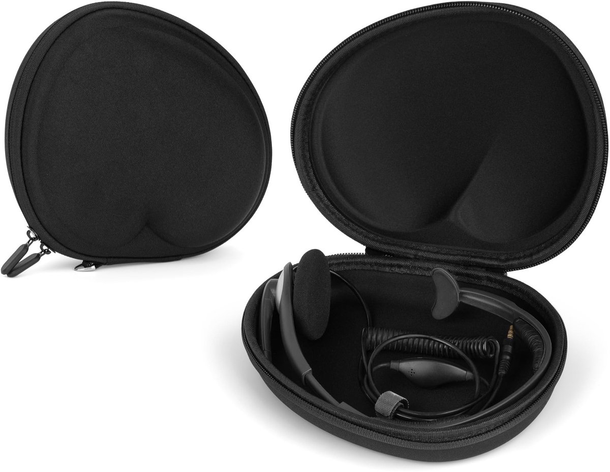 Dailygoods - Draagtas voor Hoofdtelefoon met Harde Schaal