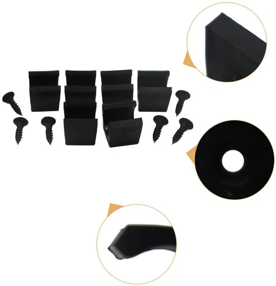 Inovra - 6 Stuks Wandgemonteerde Biljart Cue Rack Houder van inovra — afbeelding 3