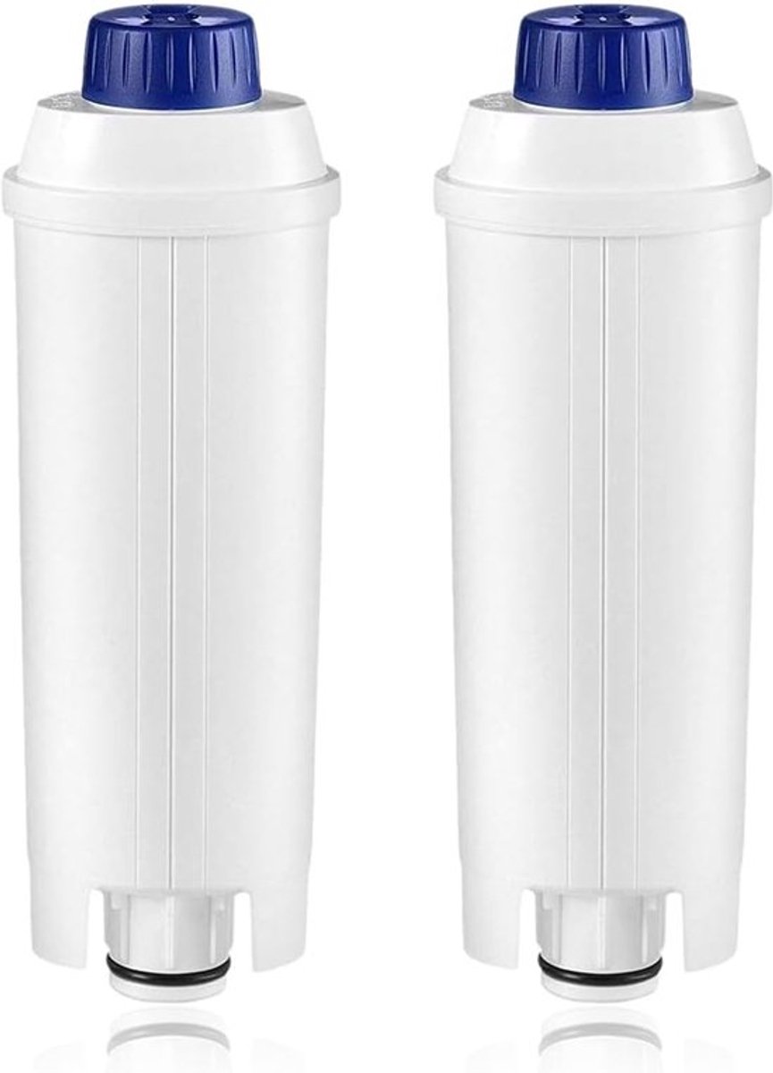 Waterfilter voor koffiezetapparaat - vermindert kalkaanslag en onzuiverheden, verbetert de koffiesmaak, eenvoudige installatie, verzacht water, waterfilter geschikt voor DeL0nghi DLSC002 koffiezetapparaat - 2 stuks