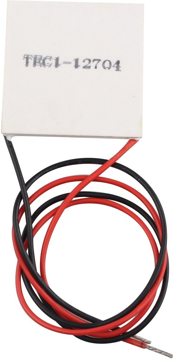 Dailygoods - Dailygoody - TEC1-12704 Heatsink - Thermo-elektrische Koeler - Compact en Eenvoudig te Installeren - 12V 36W - Koelpeltier Plaat Module - Geschikt voo