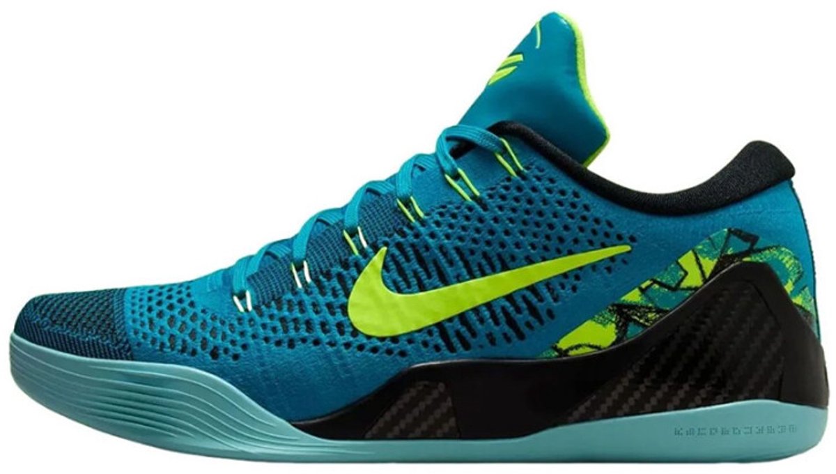 Nike Kobe 9 Elite Low Protro Perspective Blauw