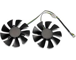 yaoqijie New 85mm 4pin Cooler Fan Replacement Compatible With Zotac GTX1060 6GB GTX 1070 Mini GTX 1050 Ti Graphics Card Cooling Fan Gfy09010E12SPA GA91S2H Lasting