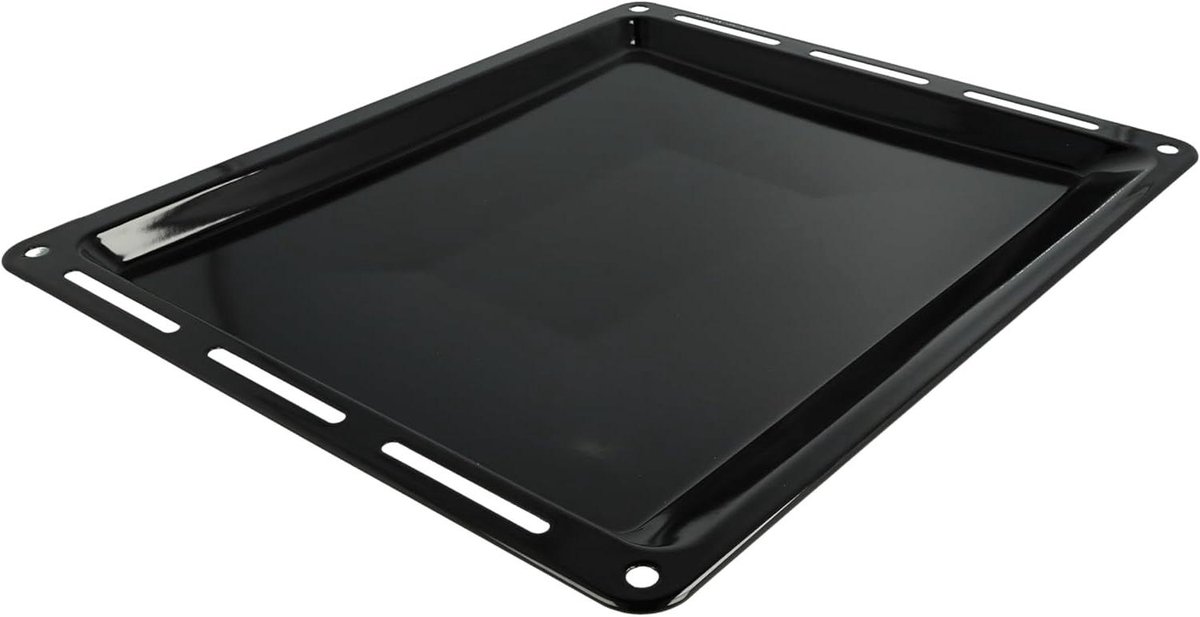 Bakplaat Oven Bakblik Koekjes Bakken Antiaanbaklaag 445 x 375 cm Zwart