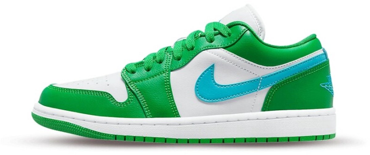 Jordan 1 Low Lucky Green Aquatone (Women's) - Maat 36