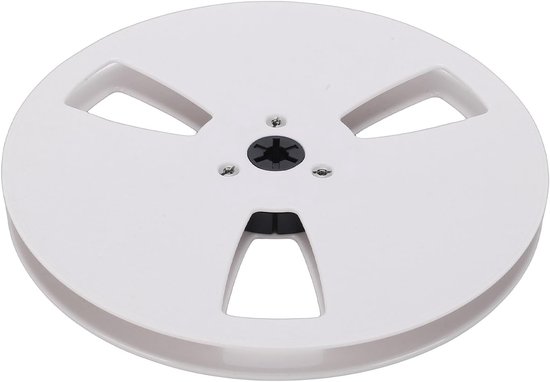 Lege Opwikkelspoel - Tape Spoel - Analoge Opnames - NAB Flens 3 Gaten - 7 Inch Diameter - Wit — afbeelding 5