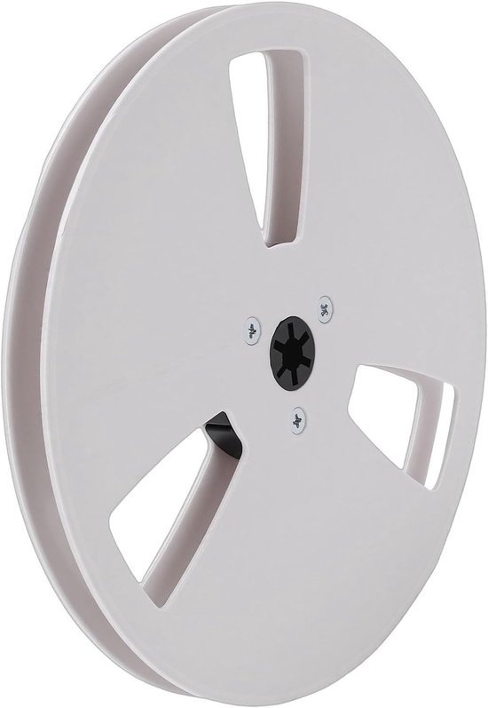Lege Opwikkelspoel - Tape Spoel - Analoge Opnames - NAB Flens 3 Gaten - 7 Inch Diameter - Wit — afbeelding 4