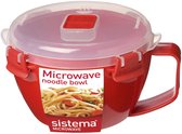 Sistema Microwave Noodle Bowl - 940 ml - Rouge