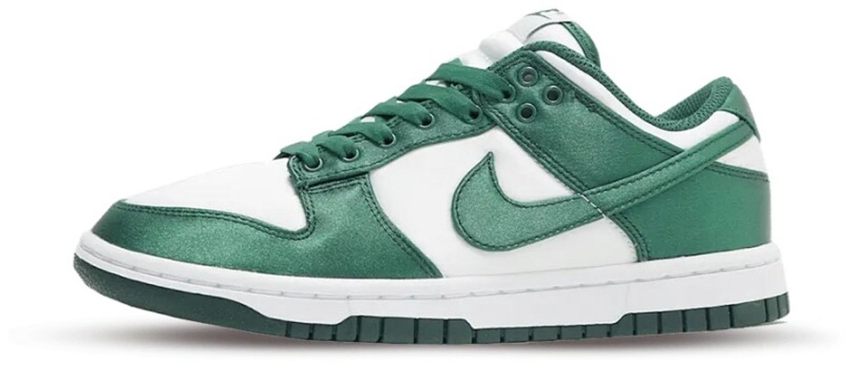 Nike Dunk Low Satin Sneakers Wit