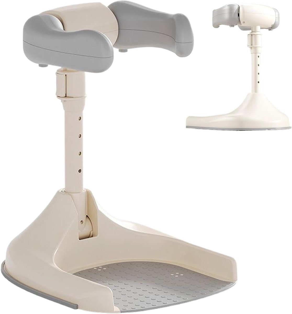 Baby Douche Standaard - Bad Hulpstuk - Veilig Wassen - Inklapbaar Ontwerp - Verstelbare Hoogte - Veelkleurig
