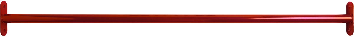 DICE duikelstang metaal 125 cm rood