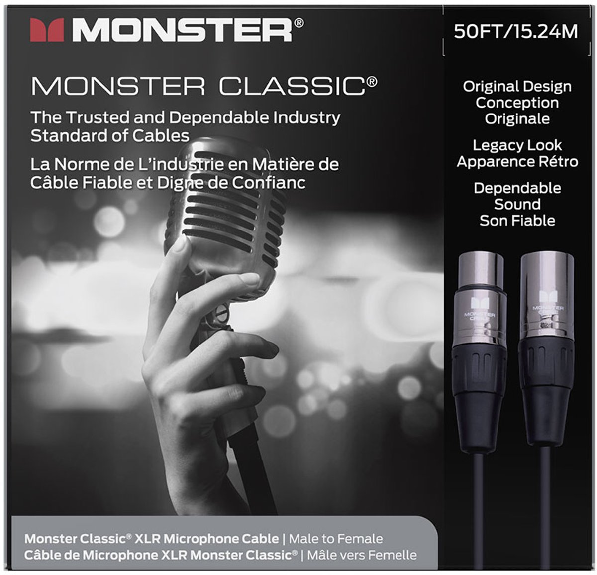 Monster Cable Classic XLR Microfoonkabel 15 Meter VMP60012