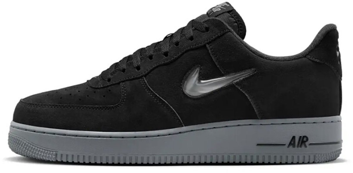 Nike Nike Air Force 1 Jewel Su�de Sneakers Unisex Zwart