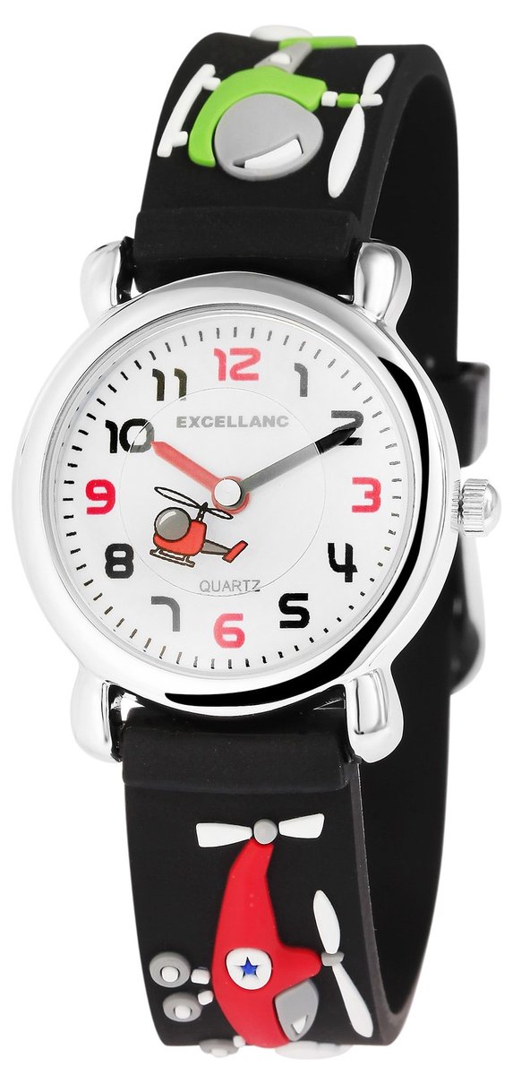 EXCELLANC Excellanc kinderhorloge EX0275 Excellanc kinderhorloge, siliconen band