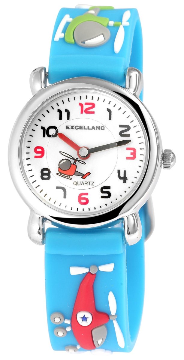 EXCELLANC Excellanc kinderhorloge EX0275 Excellanc kinderhorloge, siliconen band