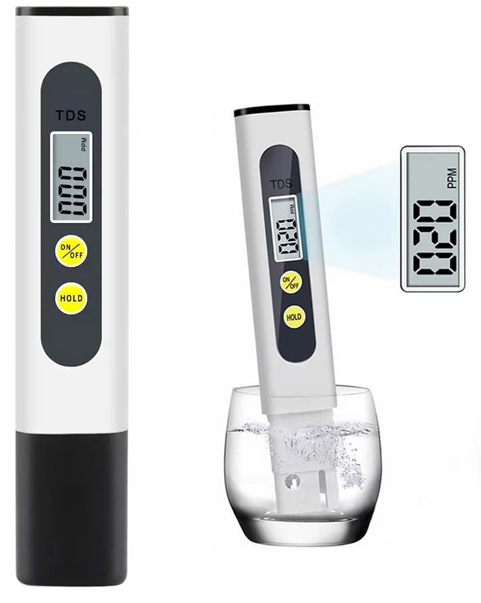 Digitale TDS Meter - Zwembad & Zwembad Thermometer - PH Meter - Watertester Zwembad - Zwembad Tester - Temperatuur meter - Kwaliteit en zuiverheid pen - Voor Aquarium,Zwembad,Drinkwater - Zwart