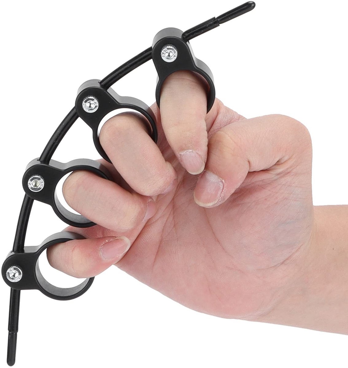 Cosensi- Vingeroefenaar Groot - Gitaar Akkoord Vinger Opener - Piano Vinger Separator - Verstelbaar - Antislip - Geschikt voor Muzikale Beginners - Vingeroefening