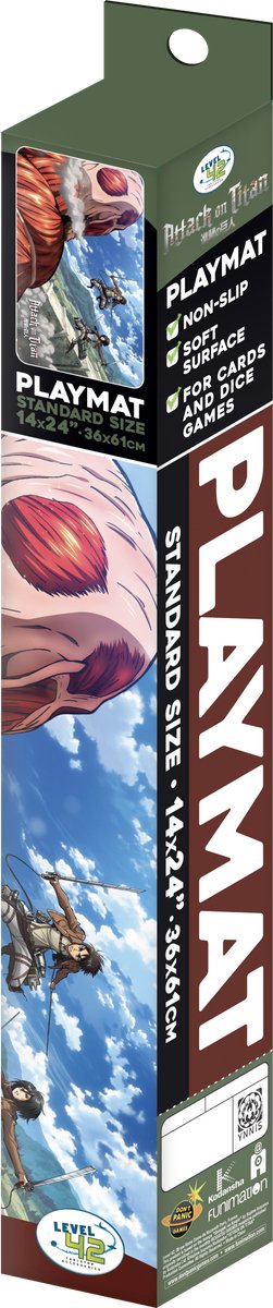 Attack on Titan Colossus Titan - Playmat