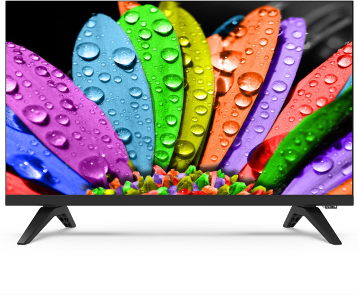 TuTu Tizen by Samsung Smart TV - LED Full HD - 25 inch/64 cm - Streaming apps - AirPlay - Hotelmodus - HDMI x3, USB x2, CI+ - Tripple Tuner DVB-T/T2/S/S2/C - Frameless Design - TU25Q1FQ-T8