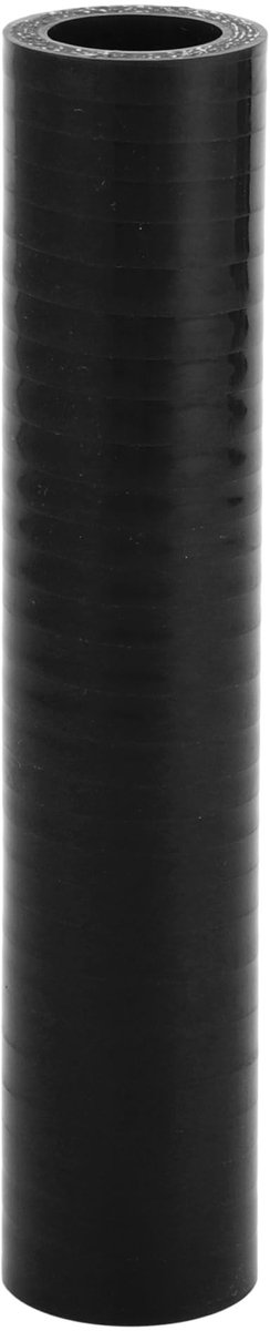 Dailygoods- Koelslang 150 mm lengte - Siliconen Slang - Binnendiameter 20 mm - Temperatuurbestendig tot 300 °C - Meerlaags Geweven - Zwart - Siliconenslang