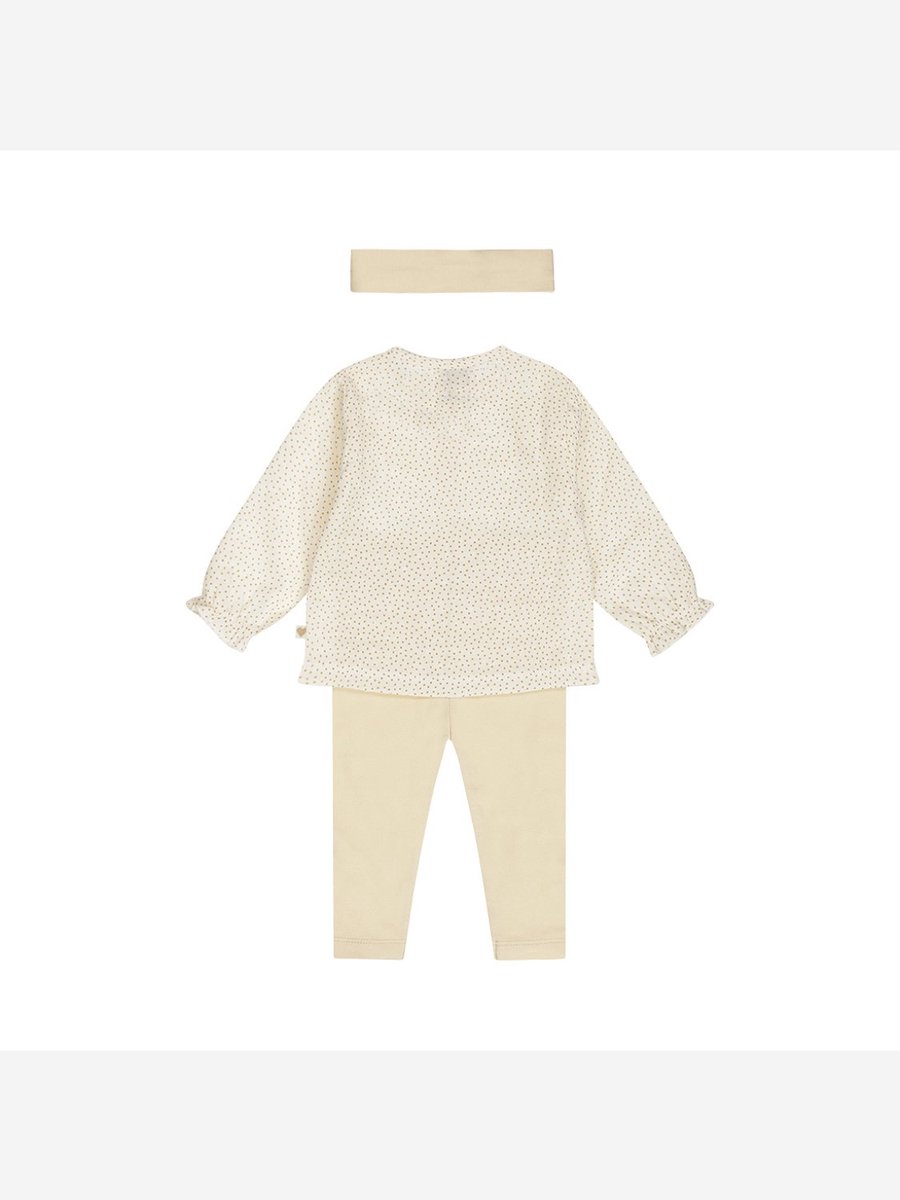 Dirkje Off-white Blouse Set