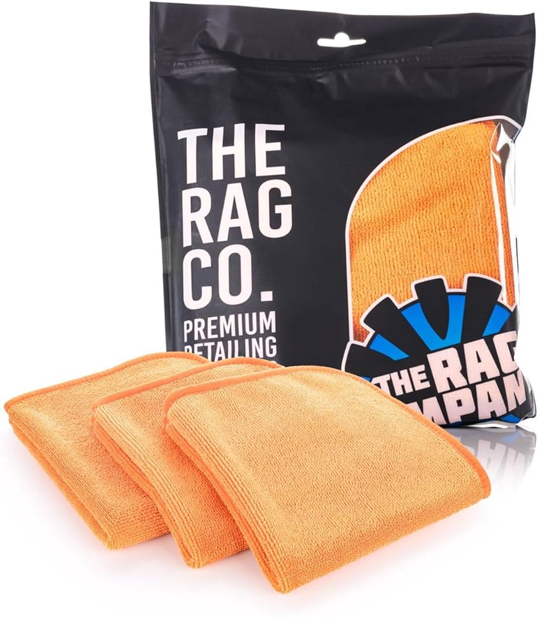 The Rag Company - FTW Premium Twisted Loop Orange - 3 Pack