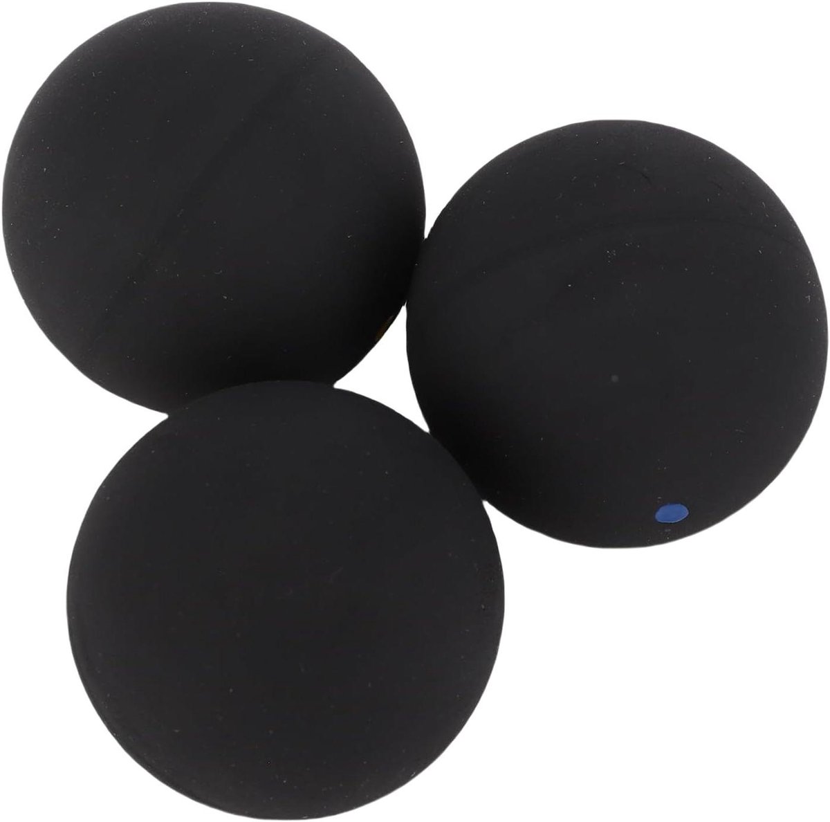 Squashbal Set - Trainingsballen Rubber - Sport Training - Hoge Veerkracht - 3 Stuks - Geel Blauw