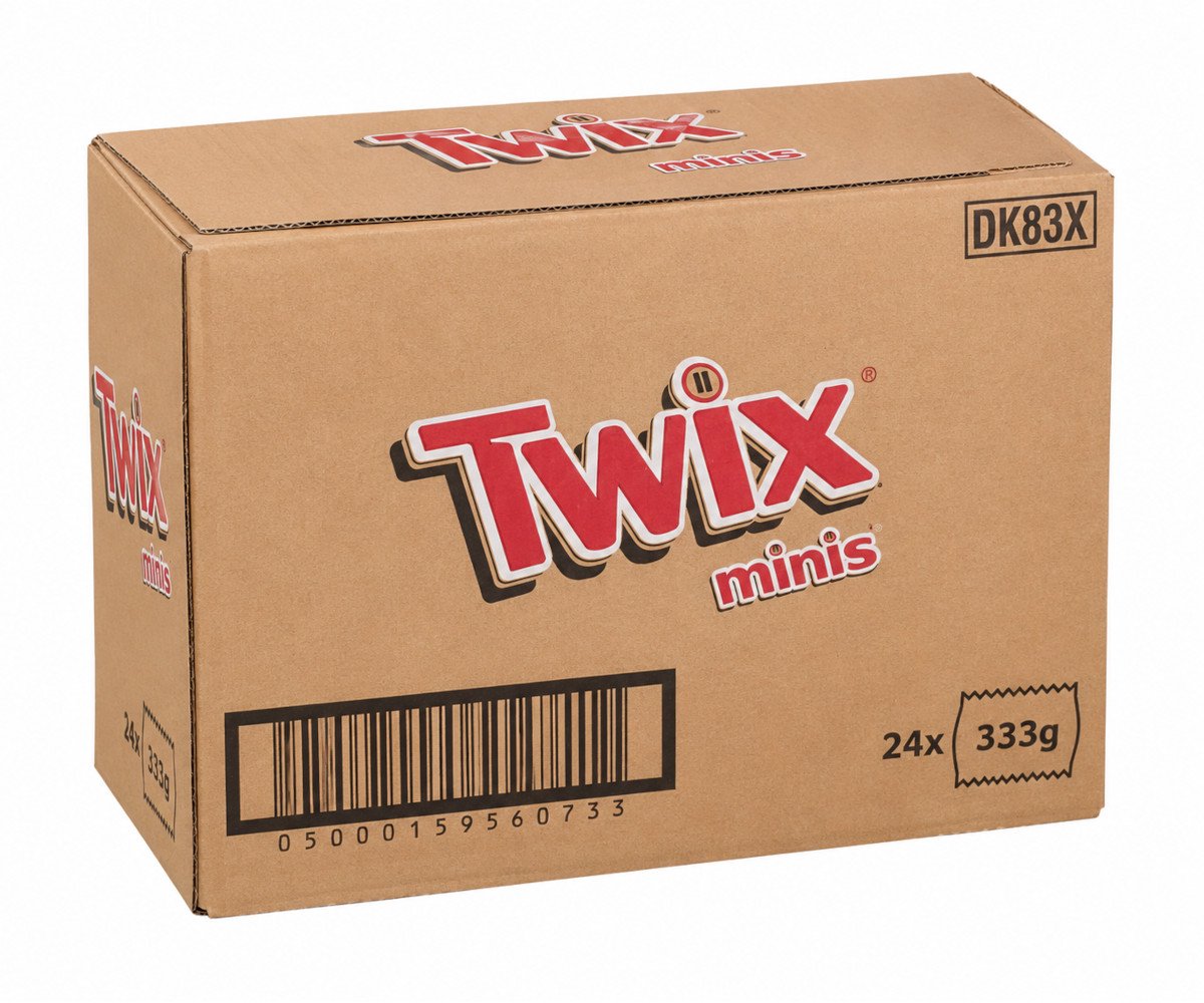 Twix Minis - Chocoladerepen - Doos - 24x333g