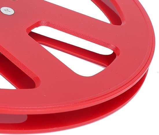 Lege Tapespoel - Opname Haspel - Analoge Opname - Verbeterde Integriteit - 7 Inch Diameter - Rood — afbeelding 5